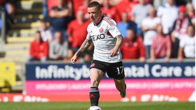 Jonny Hayes was a constant thorn in Ross County's side