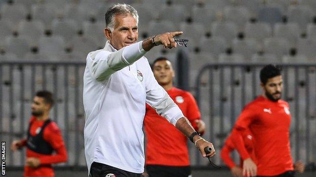 Egypt coach Carlos Quieroz