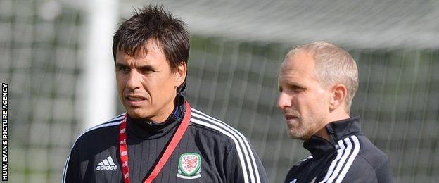 Chris Coleman and Paul Trollope