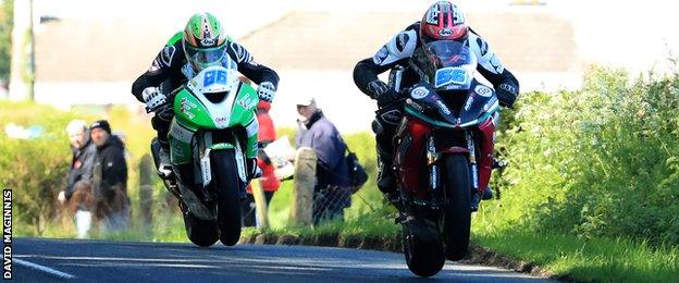 Tandragee 100 Derek McGee and Adam McLean