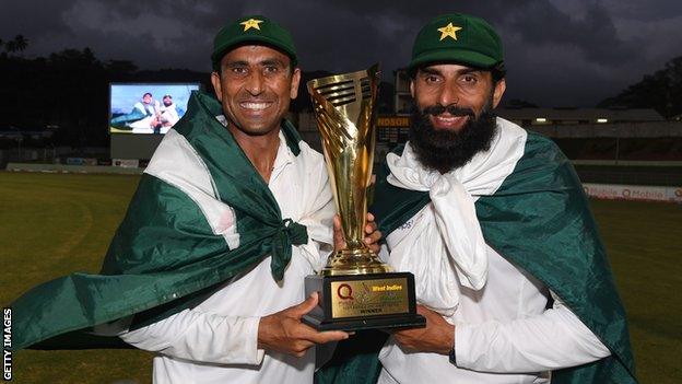 Younus Khan and Misbah-ul-Haq