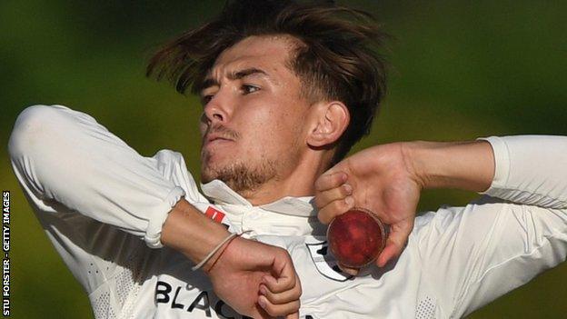 Ben Twohig played in seven County Championship matches in 2018, taking 10 wickets