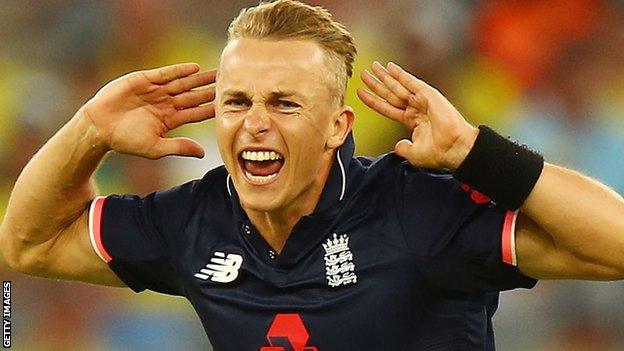 Tom Curran celebrates in Perth