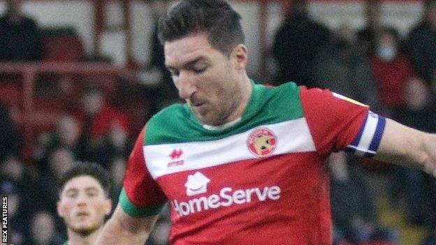 Stephen Ward made 30 appearances in his solitary season with Walsall