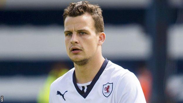 Raith Rovers defender Kyle Benedictus