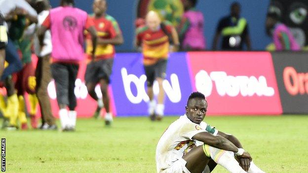 Sadio Mane of Liverpool and Senegal