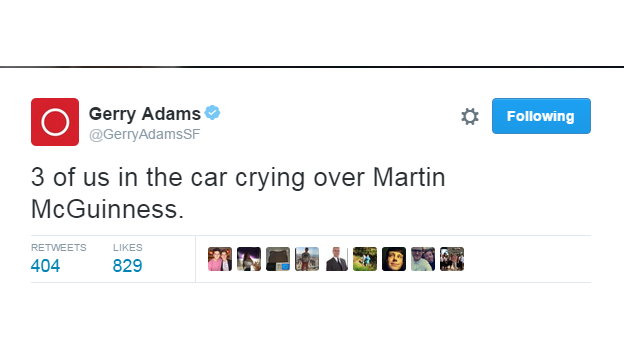 Adams tweet