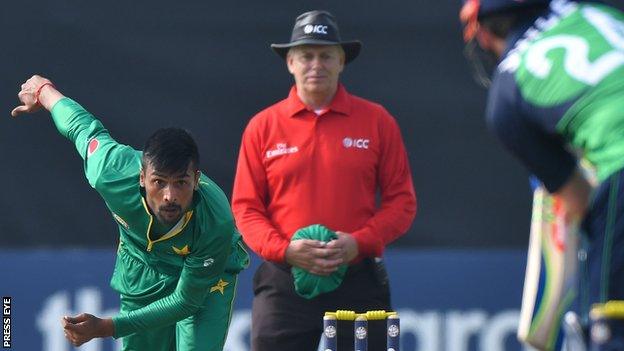 Pakistan last played Ireland in a one-day game at Malahide 15 months ago