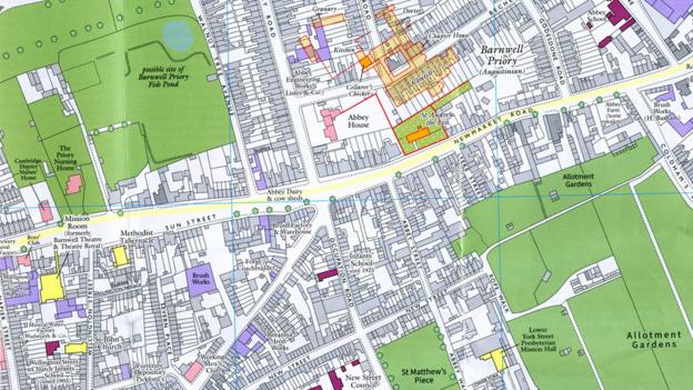 Cambridge map reveals 2,000 years of hidden history - BBC News