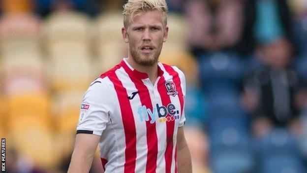 Jayden Stockley's 15th strike of the season makes him League Two's joint top scorer