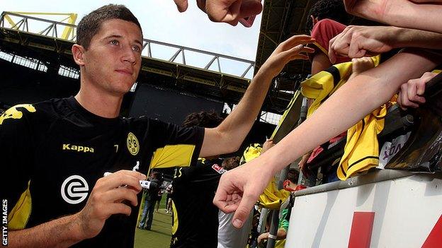 Robert Lewandowski at Dortmund