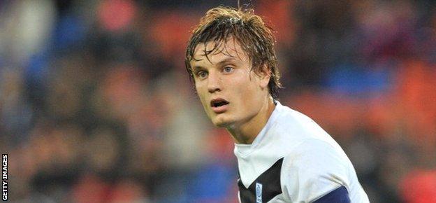 Genk striker Jelle Vossen