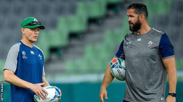 Joe Schmidt will be succeeded as Ireland head coach by Andy Farrell