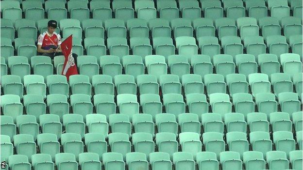 Arsenal fan in Baku