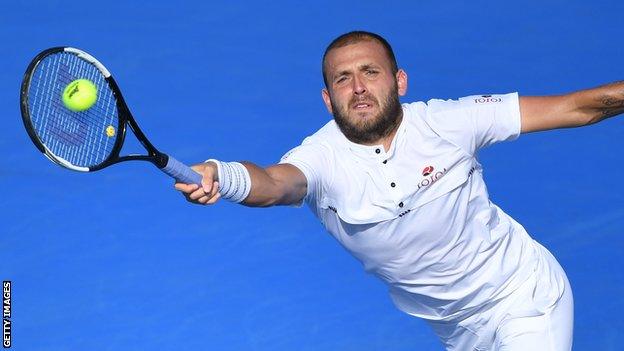 Dan Evans loses in Delray Beach Open final