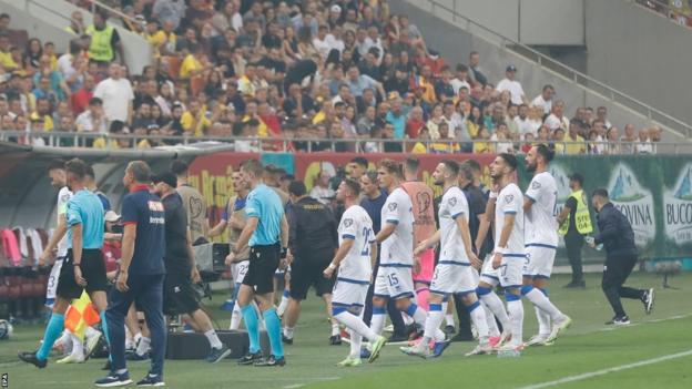 Uefa charges Romania with offences including racist behaviour after