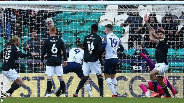 Preston sub Ched Evans' controversial equaliser against Fulham was his second goal in five days