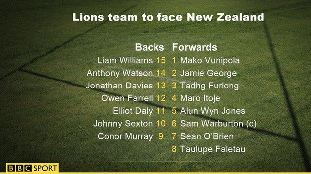 Lions team