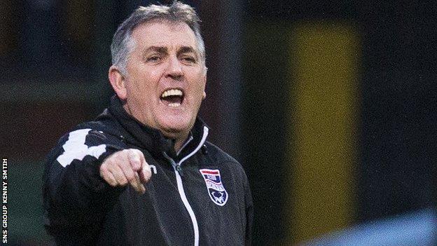 Owen Coyle leaves Ross County