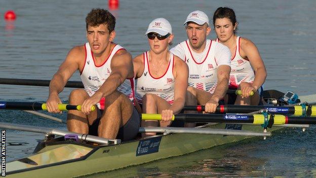 Great Britain mixed coxed four