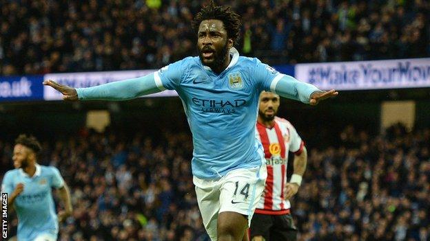 Wilfried Bony won the 2015-16 League Cup while at Manchester City