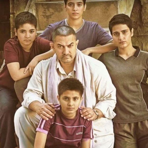 Promotional image for the film Dangal