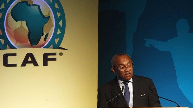 Confederation of African Football president Ahmad