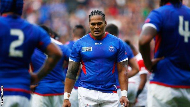 Samoa wing Alesana Tuilagi