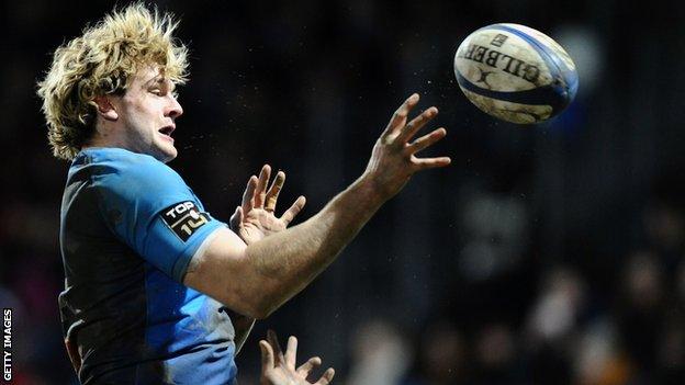 Castres lock Richie Gray