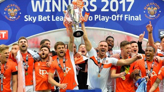 Blackpool celebrate