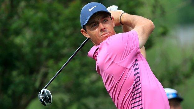 Rory McIlroy regrouped from his error-ridden round on Friday