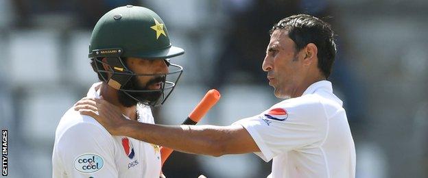 Misbah-ul-Haq and Younus Khan