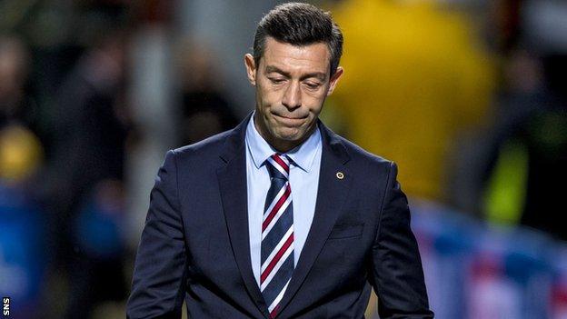 Former Rangers boss Pedro Caixinha