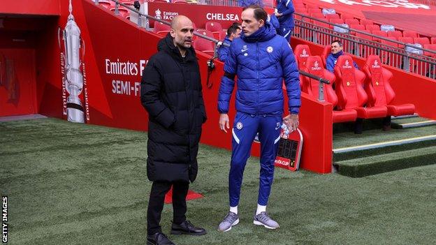 Pep Guardiola and Thomas Tuchel