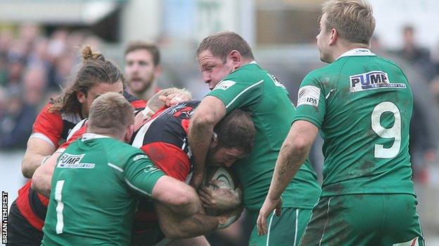 Cornish Pirates v London Irish