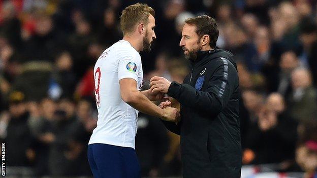 Harry Kane and Gareth Southgate