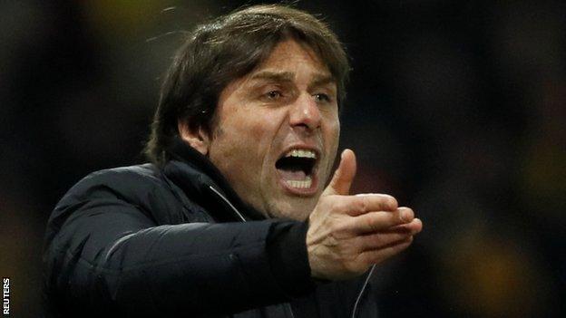 Conte's side have lost their last two Premier League fixtures