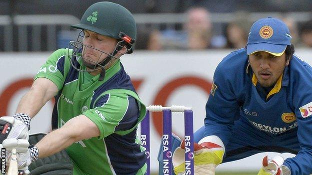 William Porterfield in action against Sri Lanka in 2014