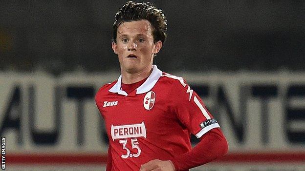 Liam Henderson started his Italian adventure with Bari in January 2018