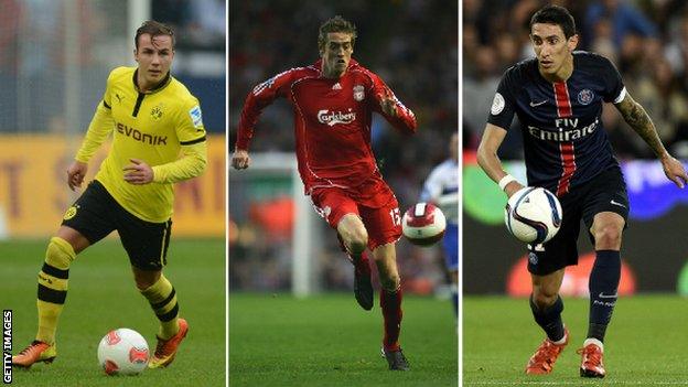 Gotze, Crouch and Di Maria hold Champions League goal landmarks