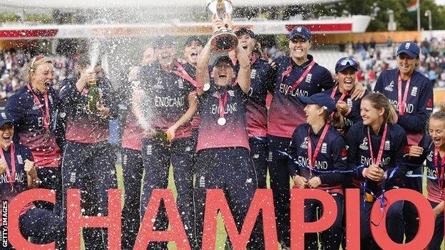 England women win 2017 World Cup