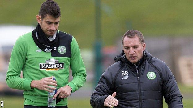 Nir Bitton and Brendan Rodgers