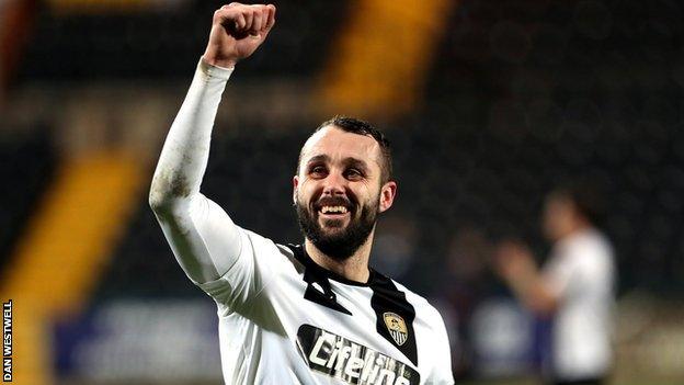 Summer signing Connell Rawlinson had not scored since November 2018 - for his previous club Port Vale
