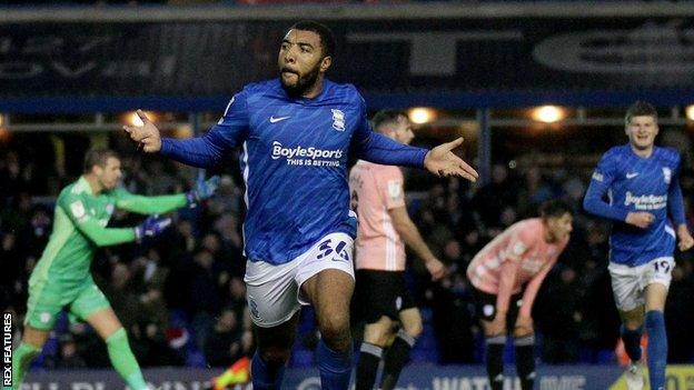 Troy Deeney's fourth goal for Birmingham City was his second in successive Saturdays