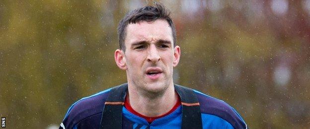 Rangers captain Lee Wallace