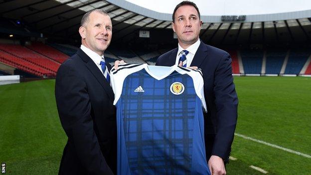 Stewart Regan and Malky Mackay