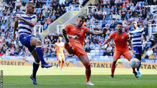 George Puscas joined Reading from Inter Milan this summer