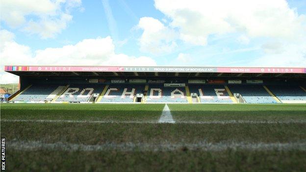 Rochdale's stadium