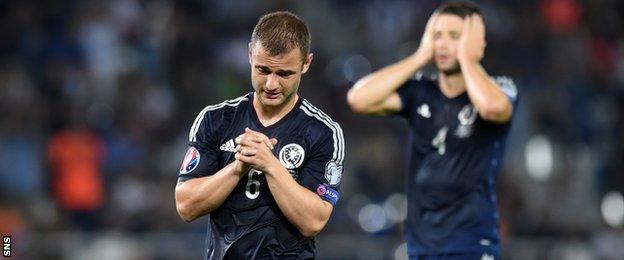 Shaun Maloney (left) and Russell Martin