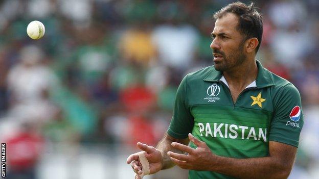 Pakistan's Wahab Riaz